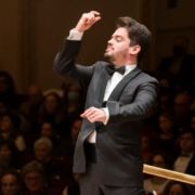 Lahav Shani conducts the Israel Philharmonic Orchestra &copy; Chris Lee