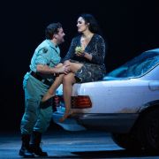 Michael Spyres (Don José) et Gaëlle Arquez (Carmen) © Guergana Damianova / Opéra national de Paris