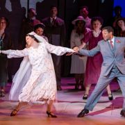 Jennifer France (Mary Hatch Bailey) and Frederick Ballentine (George Bailey) &copy; Lloyd Winters