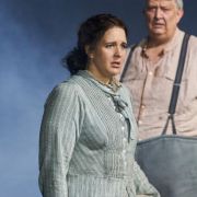 Lise Davidsen (Giorgetta) y Ambrogio Maestri (Michele) en Il tabarro &copy; David Ruano | Gran Teatre del Liceu