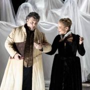 Ludovic Tézier (Posa) and Elīna Garanča (Eboli) &copy; Luciano Romano