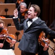 Klaus Mäkelä conducts the New York Philharmonic &copy; Chris Lee
