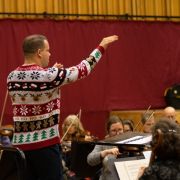 Ryan Bancroft rehearses the BBC National Orchestra of Wales &copy; BBC National Orchestra of Wales