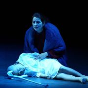 Wiener Sängerknabe (Amahl) and Dshamilja Kaiser (Amahl's Mother) &copy; Monika and Karl Forster