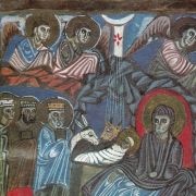 An Armenian miniature painting of the nativity, c.1232. &copy; Public Domain | Wikimedia Commons