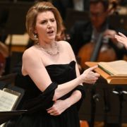 Amanda Majeski and Sir Simon Rattle &copy; LSO | Mark Allan