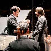 Lahav Shani, Daniil Trifonov and the Rotterdam Philharmonic Orchestra &copy; Eduardus Lee