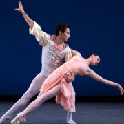 Tiler Peck and Roman Mejia in Allegro Brilliante &copy; Erin Baiano