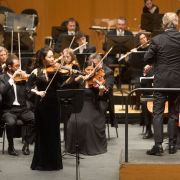 La violinista Bomsori Kim &copy; Orquesta Sinfónica de Galicia