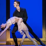 Patrik Holeček and Alina Nanu as Onegin and Tatiana in Onegin &copy; Serghei Gherciu