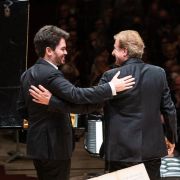 Lahav Shani and Jean-Yves Thibaudet &copy; Robert Torres