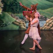 Julie Nunès and Wesley Branch in Northern Ballet's Ugly Duckling &copy; Emily Nuttall