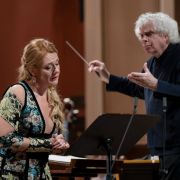 Simon Rattle and Magdalena Kožená &copy; Petr Kadlec