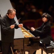 Mikhail Pletnev and Yunchan Lim &copy; Takafumi Ueno | Tokyo Philharmonic