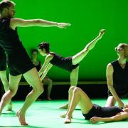 Batsheva Dance Company in Ohad Naharin's Hora &copy; Steven Pisano