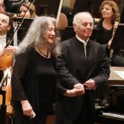 Martha Argerich, Daniel Barenboim and the Staatskapelle Berlin &copy; Dieter Nagl, courtesy of Musikverein Wien