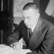 Sergei Rachmaninov &copy; Public domain