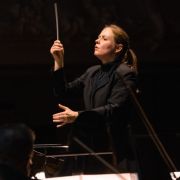 Gemma New conducts the New Zealand Symphony Orchestra &copy; Latitude Creative