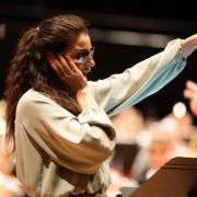Asmik Grigorian en répétition avec l'Orchestre Philharmonique de Radio France © Christophe Abramowitz