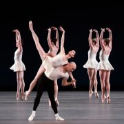 Unity Phelan and Tyler Angle with NYCB in Concerto Barocco &copy; Erin Baiano