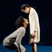 Anthony Lomuljo as Romeo and Madeline Woo as Julia in Mats Ek's Julia and Romeo &copy; Kungliga Operan/Sören Vilks