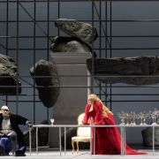 Christopher Maltman (Wotan) and Okka von der Damerau (Brünnhilde) &copy; Luciano Romano