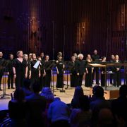 Sir Simon Rattle and the BBC Singers &copy; LSO | Mark Allan