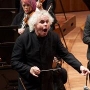 Sir Simon Rattle conducts the London Symphony Orchestra &copy; Jay Patel