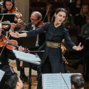 Oksana Lyniv conducts the Wiener Symphoniker &copy; Iryna Karpenko