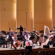 Daniel Pendley, Brett Shurtliffe, Madeline Olson and the Buffalo Philharmonic Orchestra © Travis Estes