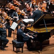 Sir Stephen Hough, John Wilson and the Sydney Symphony Orchestra &copy; Craig Abercrombie