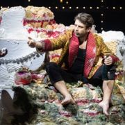 Mikhail Timoshenko (Leporello) and Andrey Zhilikhovsky (Don Giovanni) &copy; Glyndebourne Productions Ltd; Photo: Monika Rittershaus