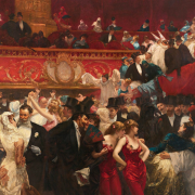 Bal Masqué (Charles Hermans, 1880) &copy; Public domain