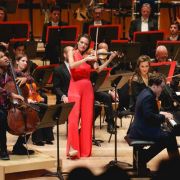 Sheku Kanneh-Mason, Nicola Benedetti and Benjamin Grosvenor with the Philharmonia &copy; Andy Paradise | Philharmonia Orchestra
