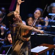 Dalia Stasevska conducts the BBC Symphony Orchestra &copy; BBC | Chris Christodoulou