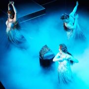 Sarah Larsen (Flosshilde), Jacqueline Piccolino (Woglinde), Shelly Traverse (Wellgunde) &copy; Philip Newton