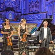 Vilde Frang, Bertrand Chamayou and the Belcea Quartet &copy; Mark Valencia