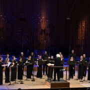 Sir Simon Rattle conducts the BBC Singers &copy; BBC | Mark Allan