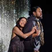 Deborah Wai Kapohe (Euridice) and Samson Setu (Orfeo) &copy; Andi Crown