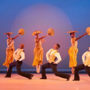 Alvin Ailey American Dance Theater in Ailey's Revelations &copy; Dario Calmese