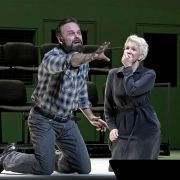 Ryan McKinny (Joseph De Rocher	) and Joyce DiDonato (Sister Helen Prejean) &copy; Karen Almond | Met Opera