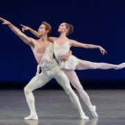 Adrian Danchig-Waring and Unity Phelan in George Balanchine's Apollo &copy; Erin Baiano
