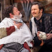 David Stout (Bartolo) and Samuel Dale Johnson (Figaro) &copy; James Glossop