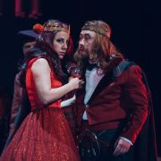 Astrik Khanamiryan (Lady Macbeth) und Leonardo Lee (Macbeth) &copy; Eike Walkenhorst