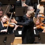 Karina Canellakis conducts the London Philharmonic Orchestra &copy; London Philharmonic Orchestra