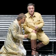 Jonas Kaufmann (Otello) and Ludovic Tézier (Iago) © Wiener Staatsoper | Michael Pöhn