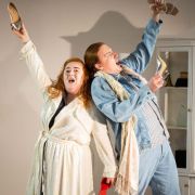 Rosie Lavery (Beatrice), Paweł Piotrowski (Charlie) in Three Decembers &copy; Robbie McFadzean | RCS