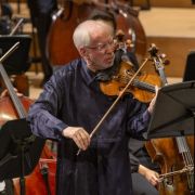 Gidon Kremer beim Abonnementkonzert der Staatskapelle Berlin in der Staatsoper Unter den Linden &copy; Peter Adamik