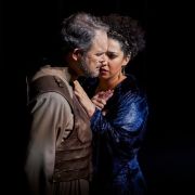 Gerald Finley (Antony), Julia Bullock (Cleopatra) &copy; Gran Teatre del Liceu