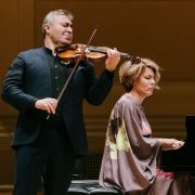 Maxim Vengerov and Polina Osetinskaya &copy; Fadi Kheir